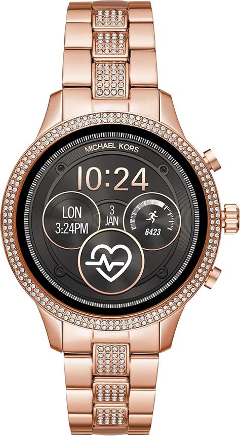 michael kors smartwatch faces|michael kors unisex smart watch.